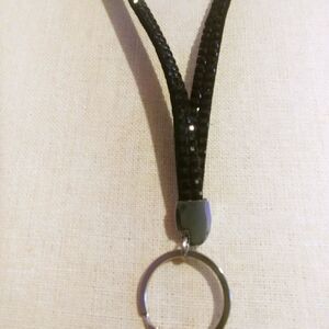 Lanyard Sequins Black